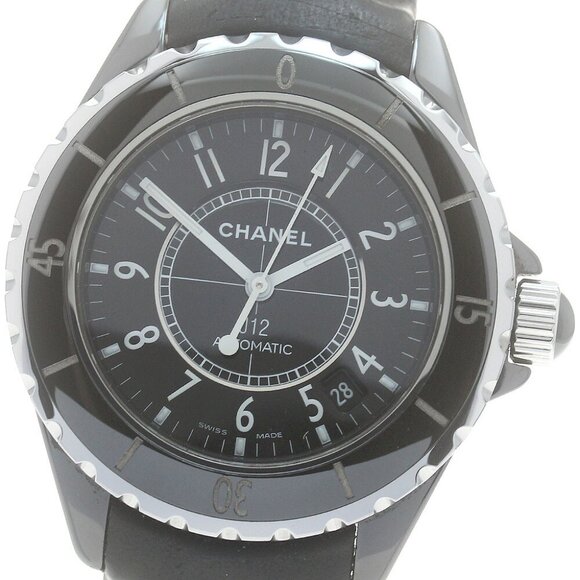 CHANEL J12 38MM H0683 Black ceramic black Dial Automatic Men's Watch_880331 - Picture 1 of 6